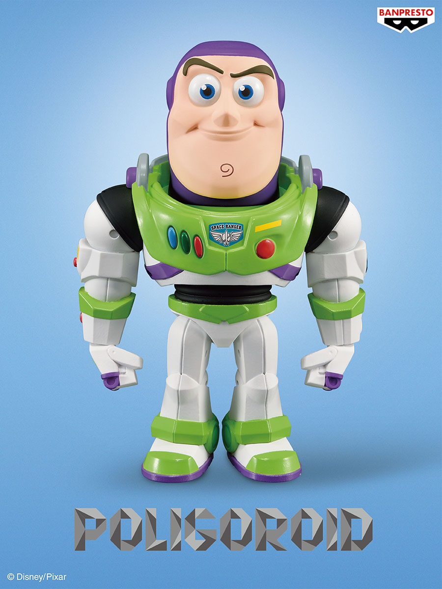 Disney Toy Story Buzz Lightyear Poligoroid figure