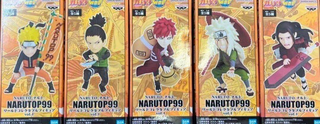 NARUTO NARUTOP99 WORLD COLLECTABLE FIGURE VOL. 1