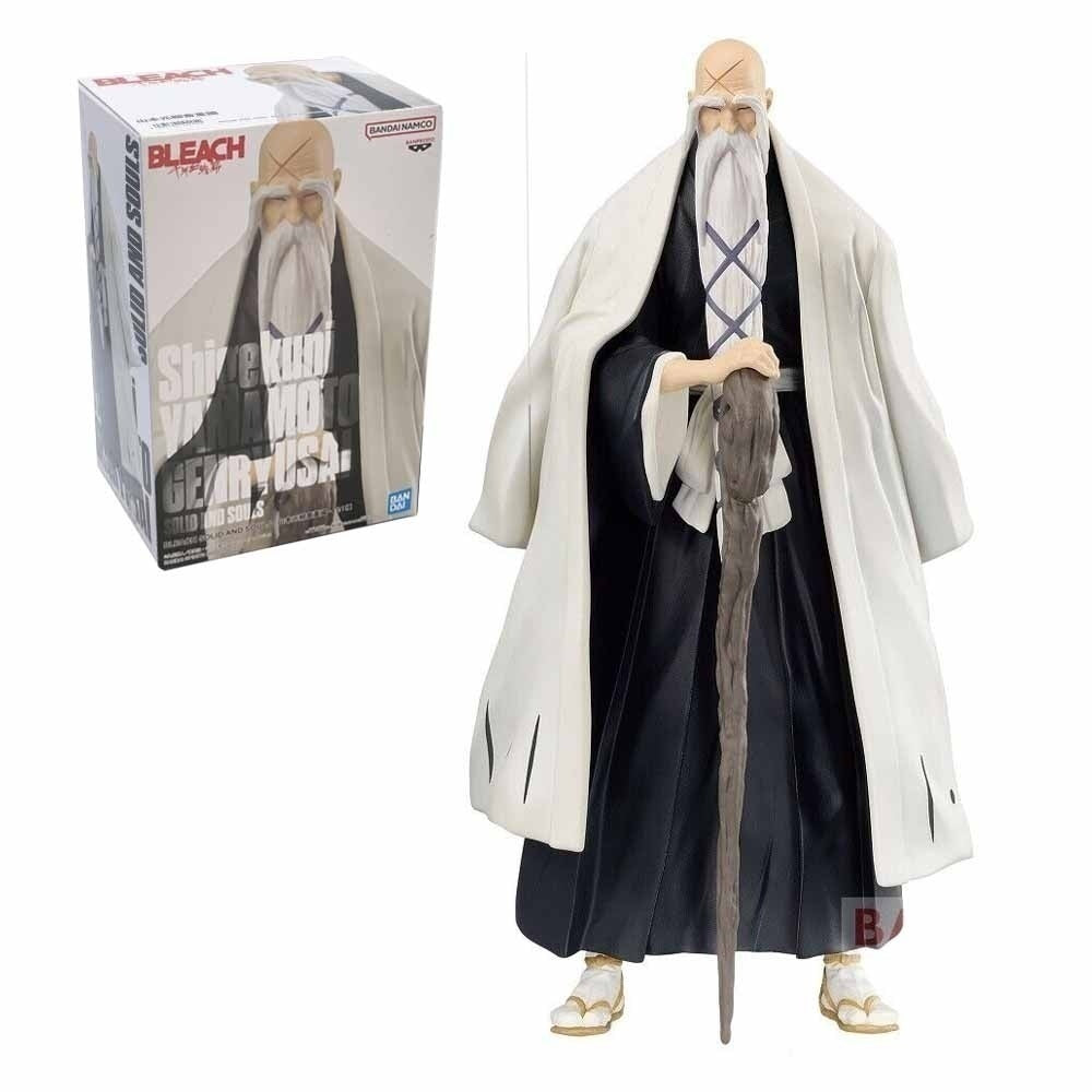 Banpresto Bleach Figure Solid and Souls Shigekuni Yamamotogenryusai