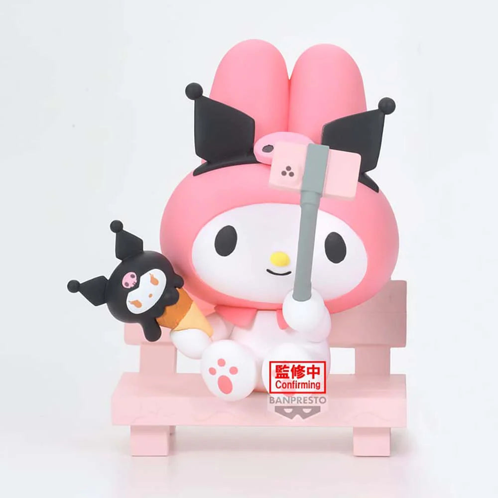Sanrio characters Nakayoshi memories~My Melody & Kuromi~(A:My Melody) 10cm