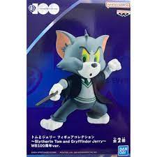Banpresto Funny Art Vol.3 Cranenking Figure - Tom~Slytherin Tom And Gryffindor Jerry~WB100th Anniversary Ver. 'Tom And Jerry"