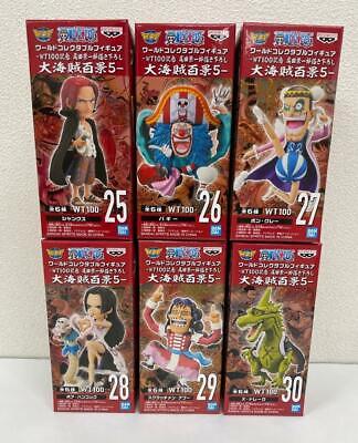 Banpresto One Piece WCF Great Pirates WT-100 Landscapes Vol. 5 (Set of 6)