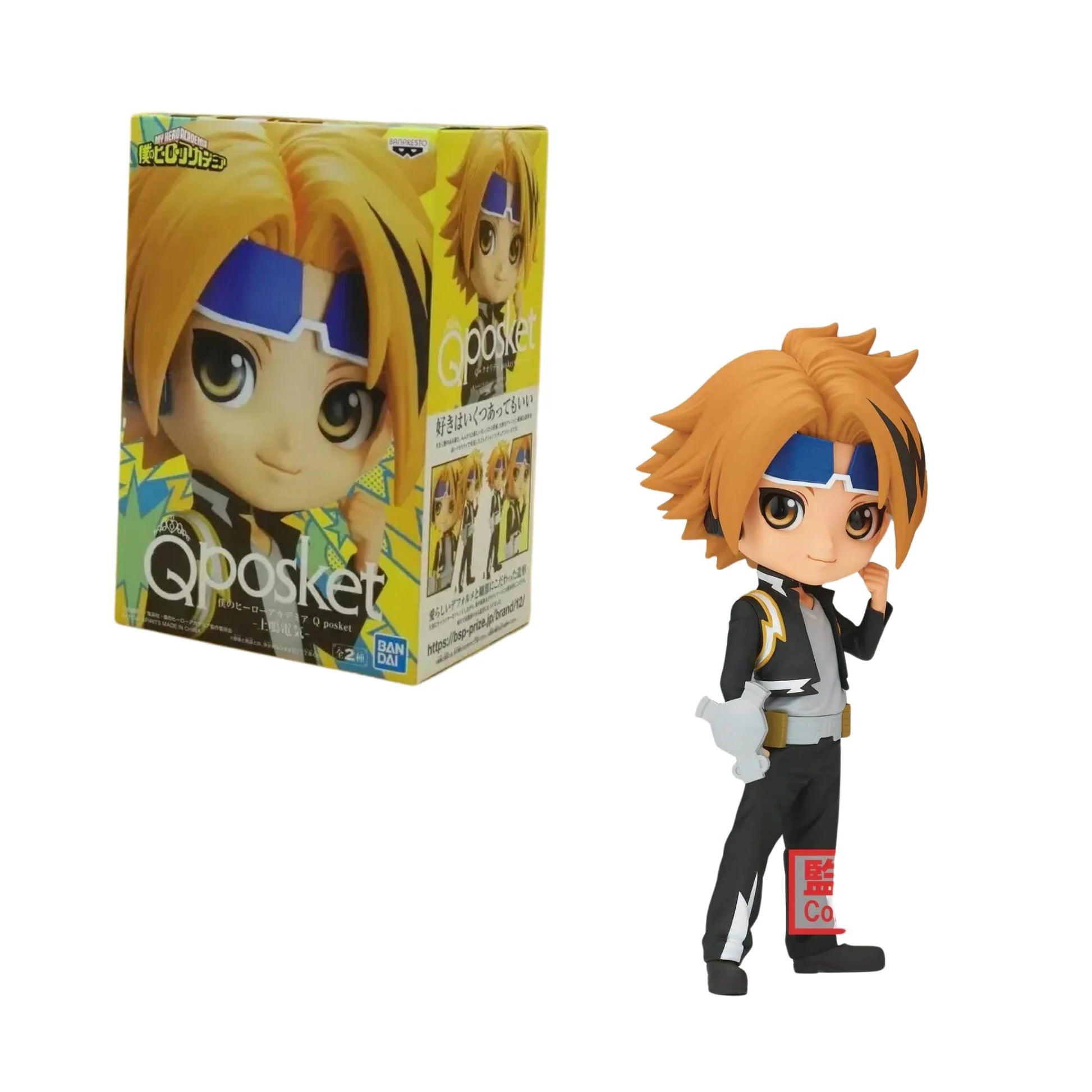 Banpresto My Hero Academia Statue Q Posket Denki Kaminari Ver. A