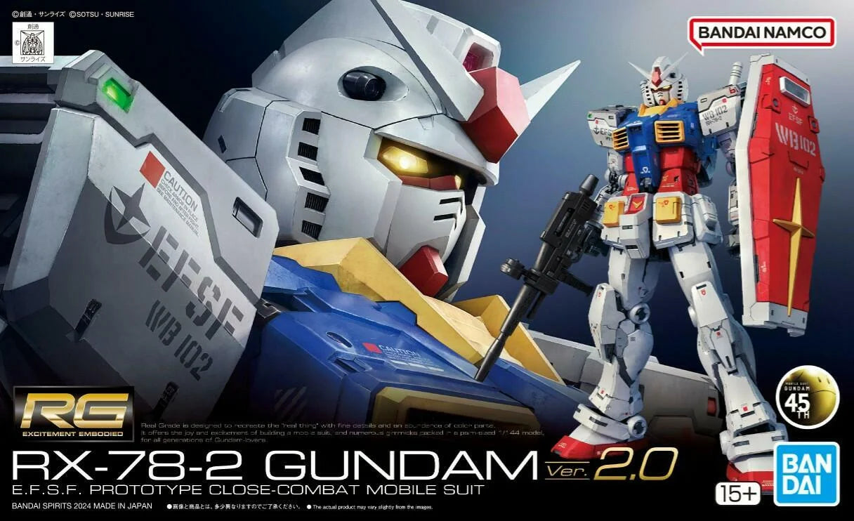 Bandai RG - RX-78-2 Gundam Ver.2.0 1/144
