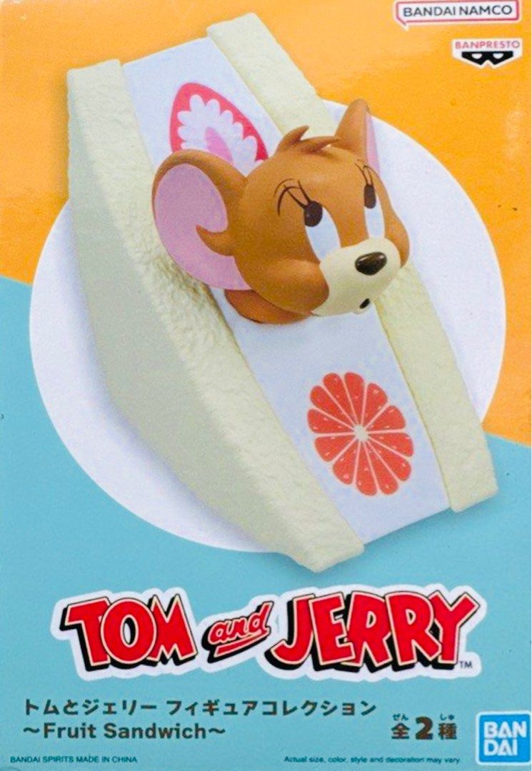 Banpresto Tom and Jerry Figure Collection Fruit Sandwich (A:Jerry)