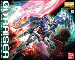 Bandai MG 1/100 GN-0000 + GNR-010 00 Raiser Plastic Model