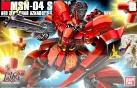 Bandai HGUC 088 Gundam MSN-04 SAZABI 1/144 Scale Kit