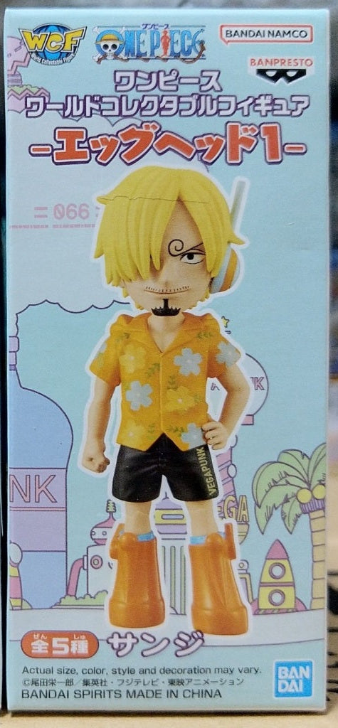 ONE PIECE WORLD COLLECTABLE FIGURE-EGG HEAD 1- Figure B Sanji