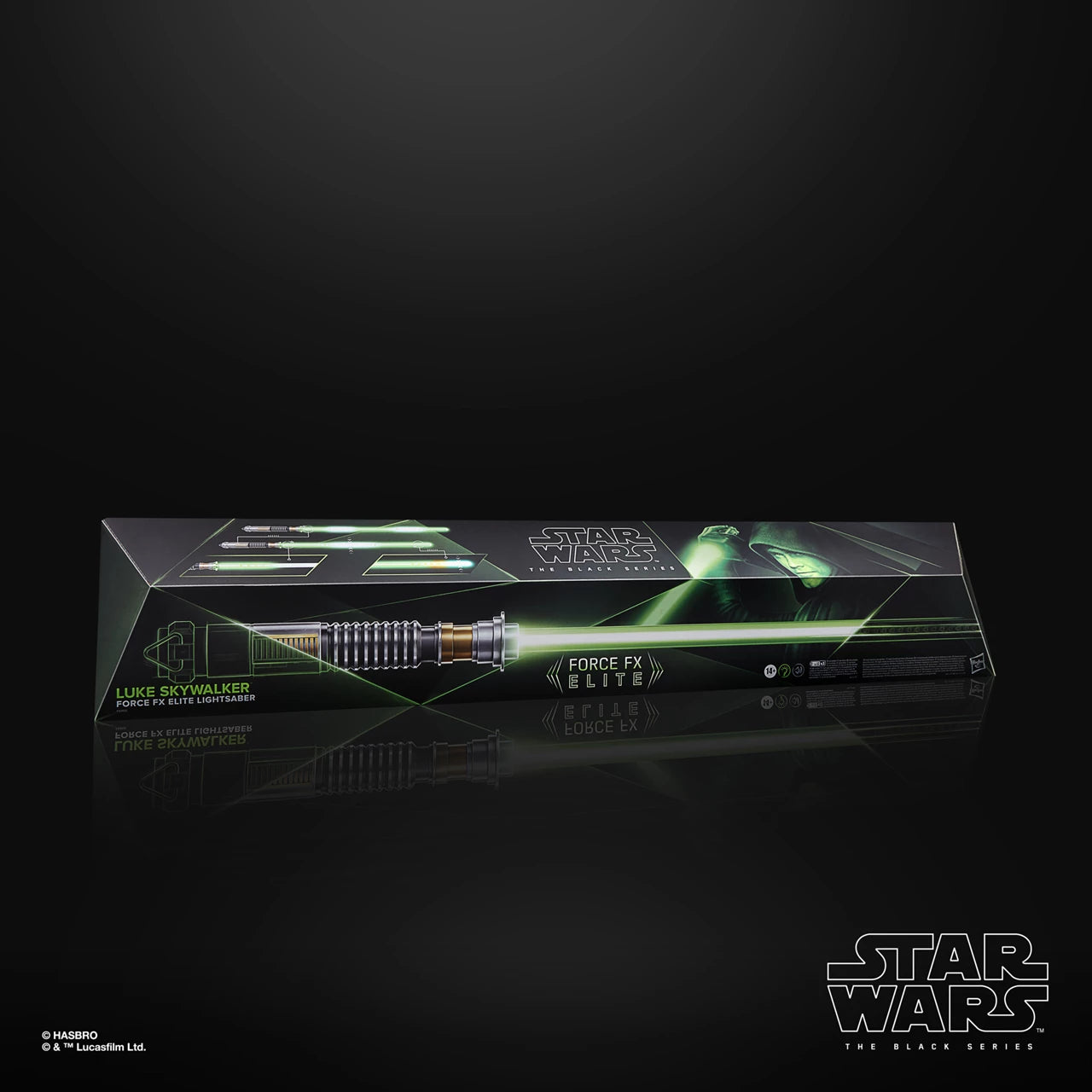 Luke Skywalker Force FX Elite Electronic Lightsaber Hasbro Star Wars The Black Series