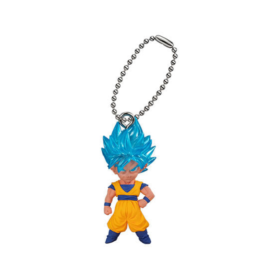 Dragon Ball UDM The Best 34 Keychain Swing Collection - SSGSS
