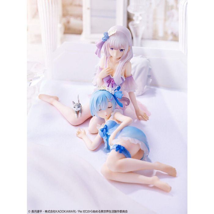 Bandai ICHIBANSHO FIGURE Re Zero REM~SLUMBER VERSION~(SLUMBER TEA PARTY) 14cm