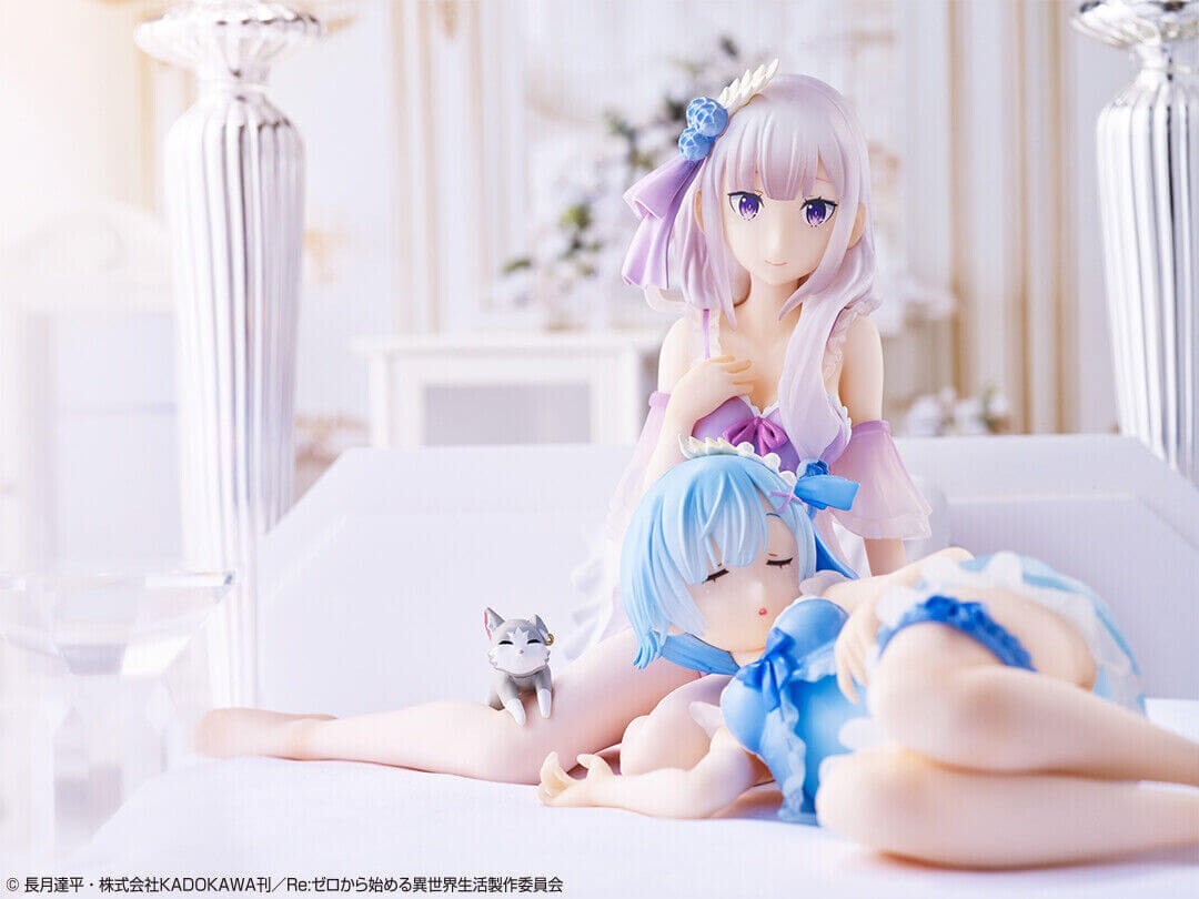 Bandai ICHIBANSHO FIGURE Re Zero REM~SLUMBER VERSION~(SLUMBER TEA PARTY) 14cm