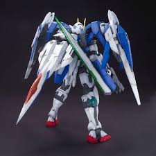 Bandai MG 1/100 GN-0000 + GNR-010 00 Raiser Plastic Model