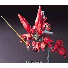 Bandai HGUC 116 Gundam MSN-06S SINANJU 1/144 Scale Kit