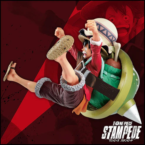 ONE PIECE STAMPEDE - Ichibansho Monkey D.Luffy - 8cm