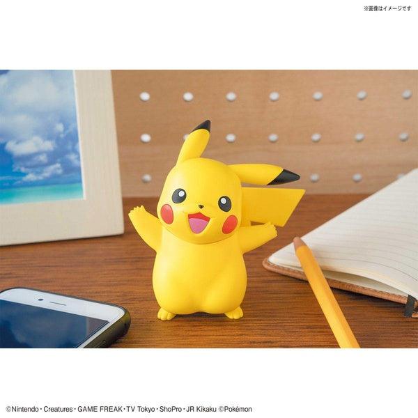 Pokemon Plamo Quick!! 001 PIKACHU Plastic Model Kit