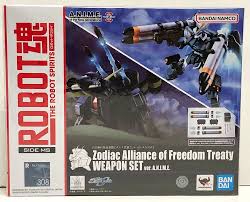 Bandai - THE ROBOT SPIRITS SIDE MS Zodiac Alliance of Freedom Treaty WEAPON SET ver. A.N.I.M.E.