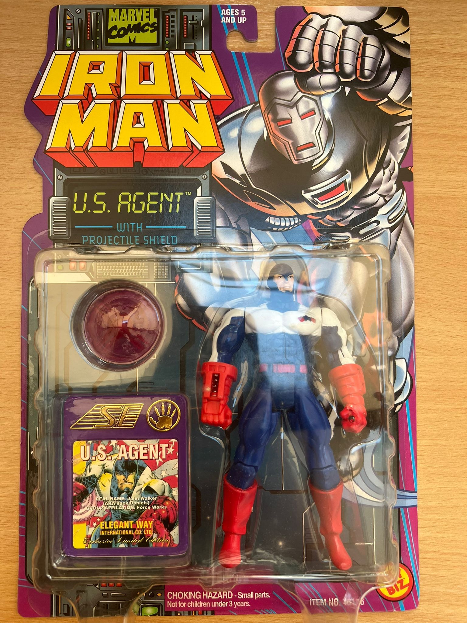 Toy Biz Marvel Comics Iron Man U.S. Agent