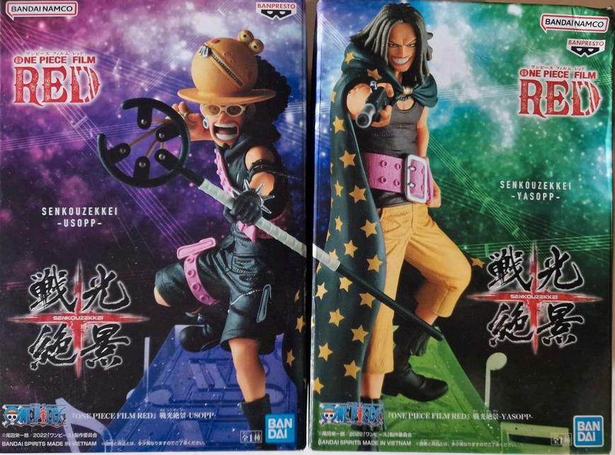 One Piece Film Red - Usopp Senkozekkei & Yasopp Senkozekkei Figure