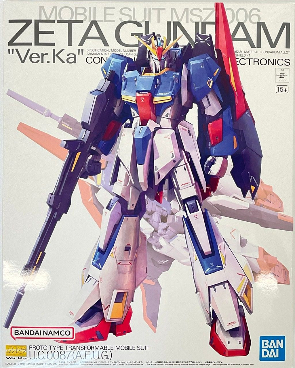 MG 1/100 ZETA GUNDAM Ver.Ka MG Zeta Gundam