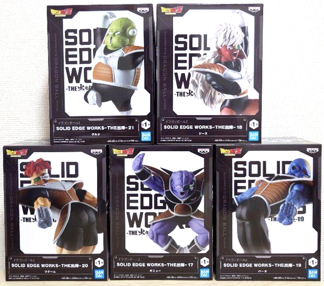 Dragon Ball Z Figure Solid Edge Works Ginyu Forces (Set of 5)