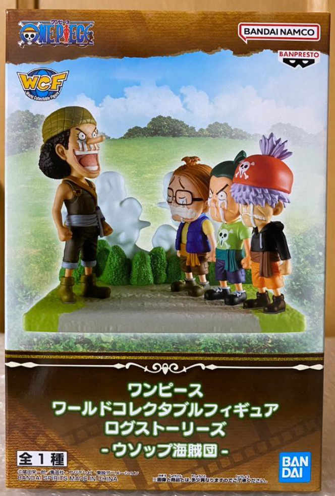 ONE PIECE WORLD COLLECTABLE FIGURE LOG STORIES-USOPP PIRATES-