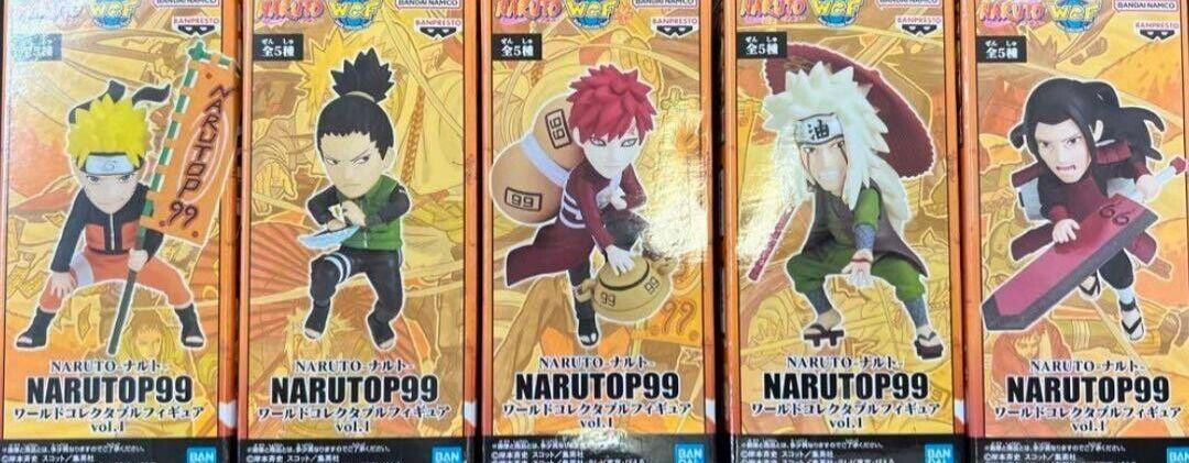 NARUTO NARUTOP99 WORLD COLLECTABLE FIGURE VOL. 1

