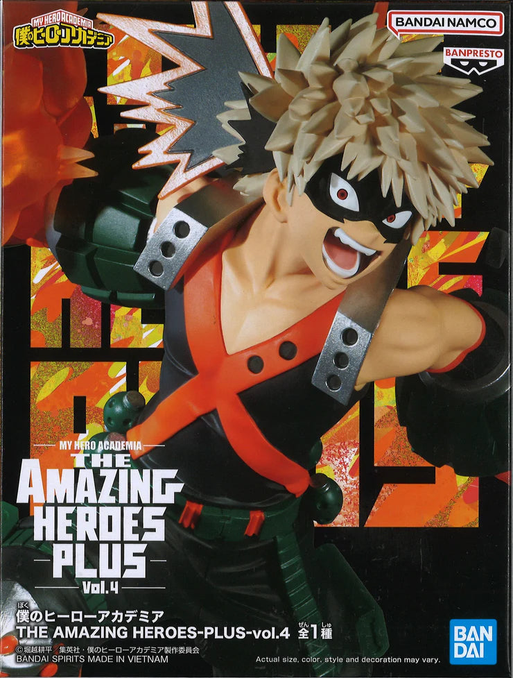 MY HERO ACADEMIA - THE AMAZING HEROES PLUS Vol.4 - BAKUGO

