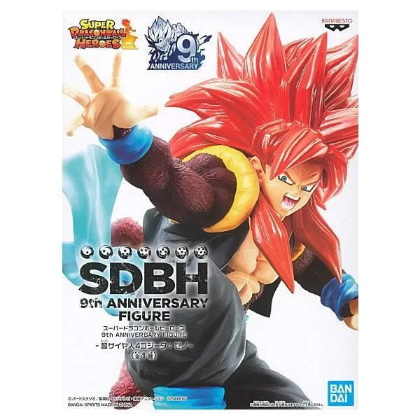 SUPER DRAGON BALL HEROES 9TH ANNIVERSARY FIGURE SUPER SAIYAN 4 GOGETA XENO