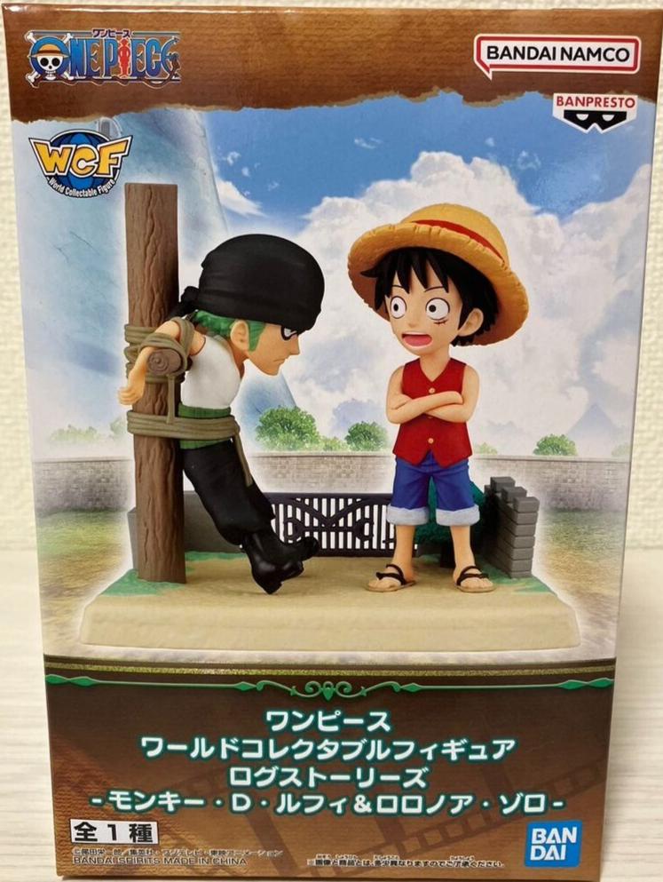 One Piece - Monkey D. Luffy & Roronoa Zoro Log Stories World Collectable Figure