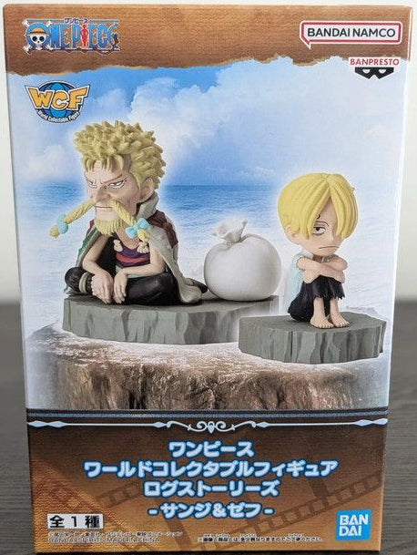 One Piece – World Collectable Figure: Log Stories Sanji & Zeff Figure