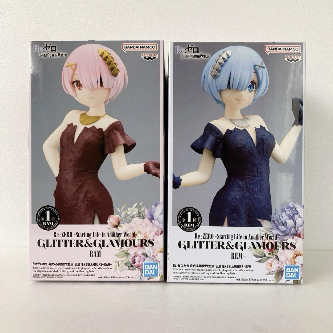 Re:Zero Starting Life in Another World Figure Glitter & Glamours Rem & Ram

