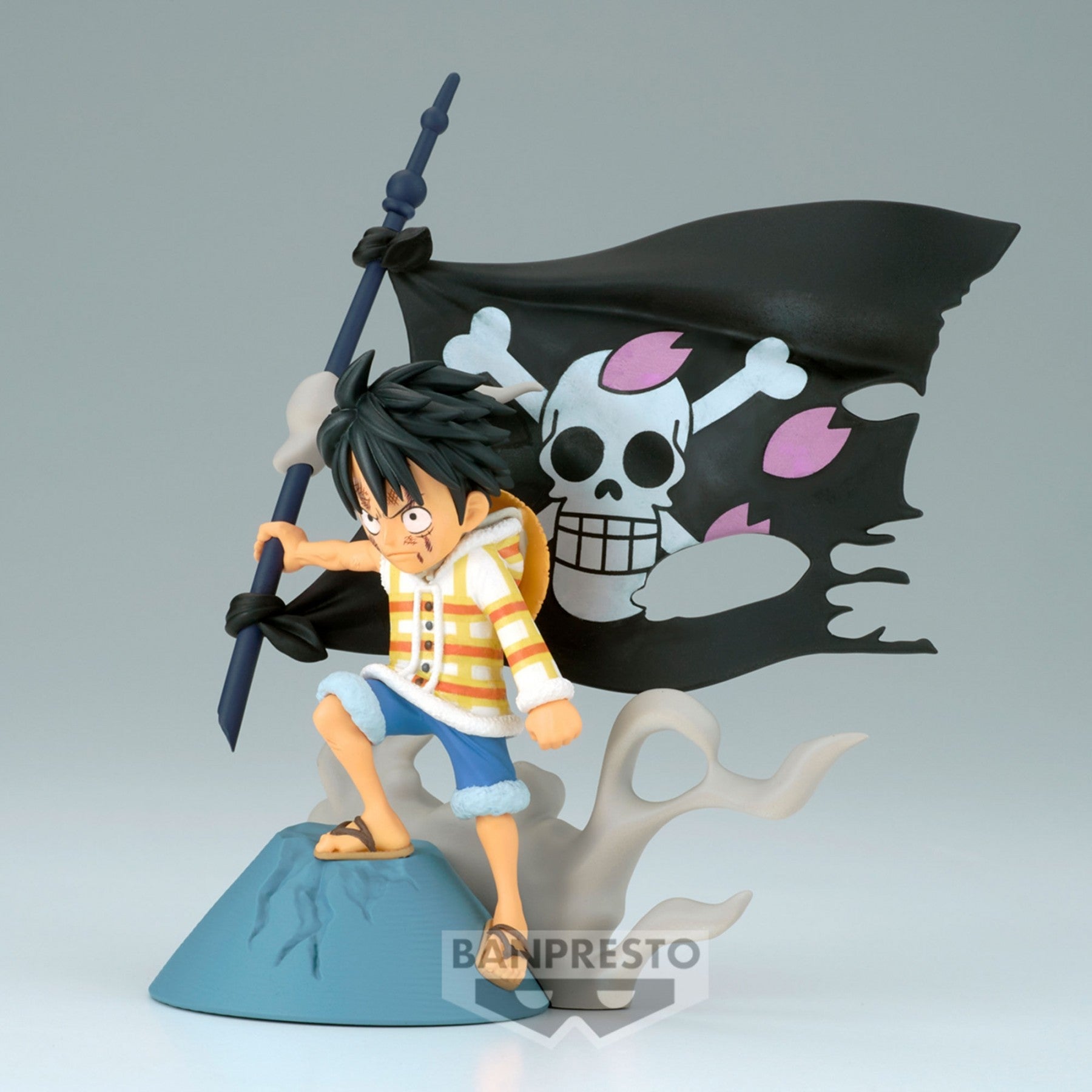 Banpresto One Piece World Collectable Figure Log Stories Monkey D Luffy