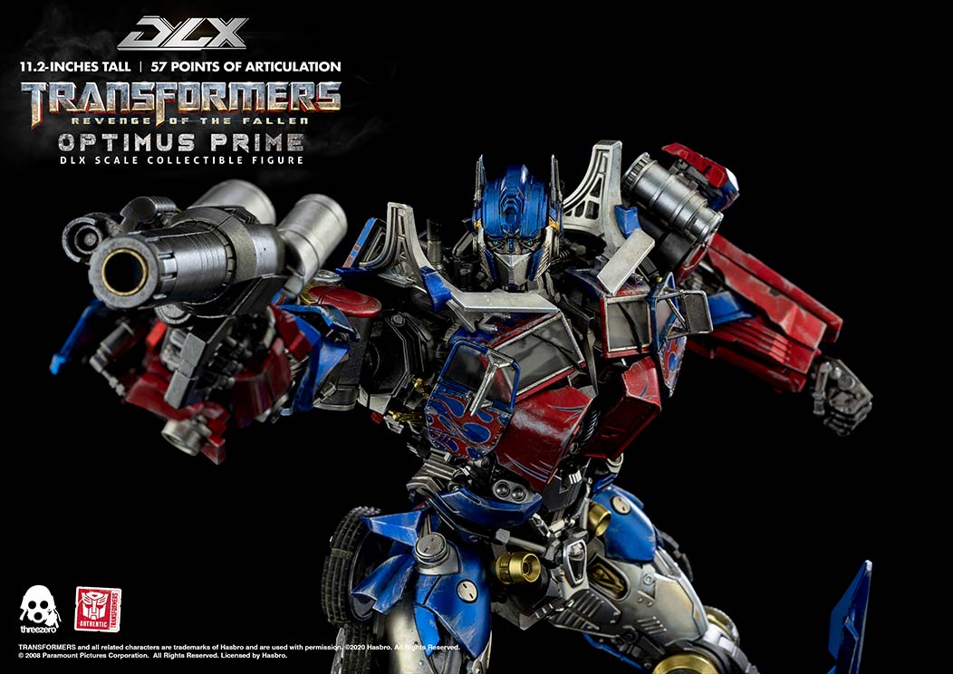 ThreeZero Reveal Transformers Revenge of the Fallen DLX Optimus Prime & DLX Jetfire (Set of 2)