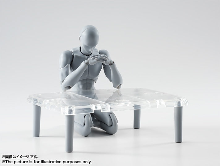 Bandai S.H.Figuarts Body-Kun Rihito Takarai Edition DX SET Gray Color Ver.