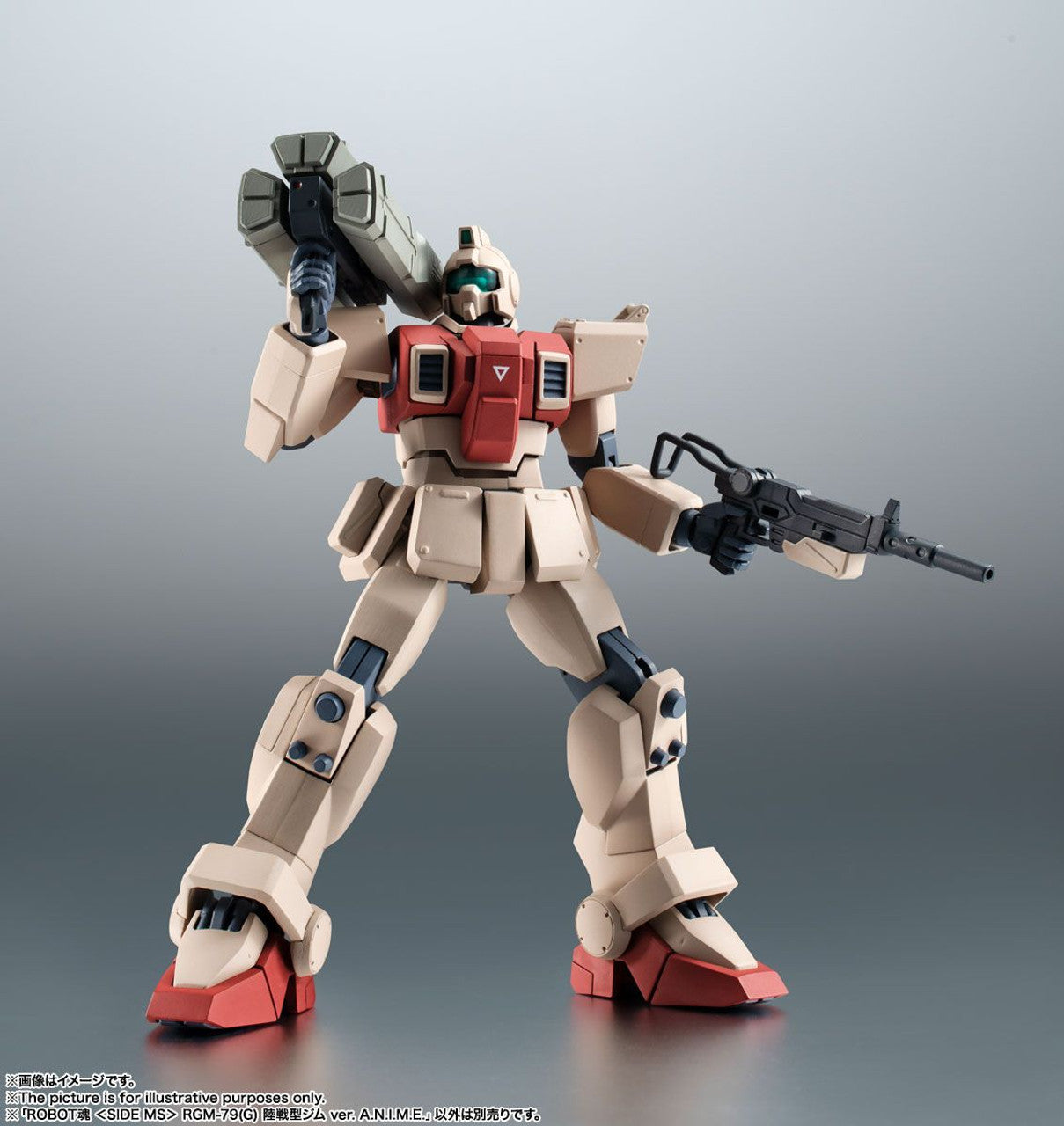 Bandai Robot Spirits (Side MS) RGM-79(G) GM Ground Type ver. A.N.I.M.E. Figure