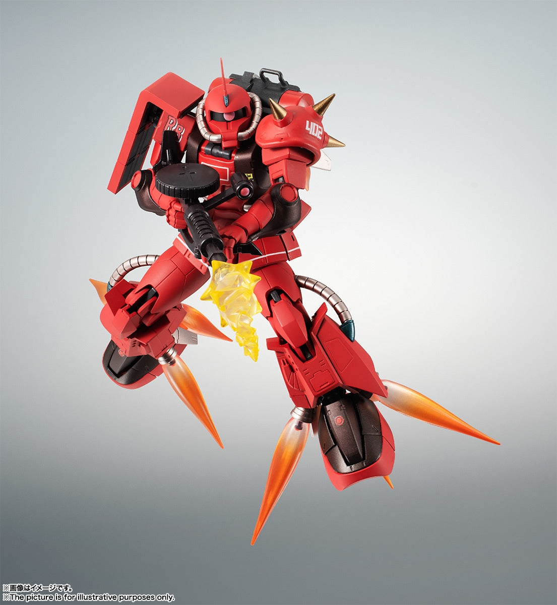 Bandai Robot Spirits (Side MS) MS-06R-2 Johnny Ridden Custom Zaku II High Mobility Type ver. A.N.I.M.E. Figure