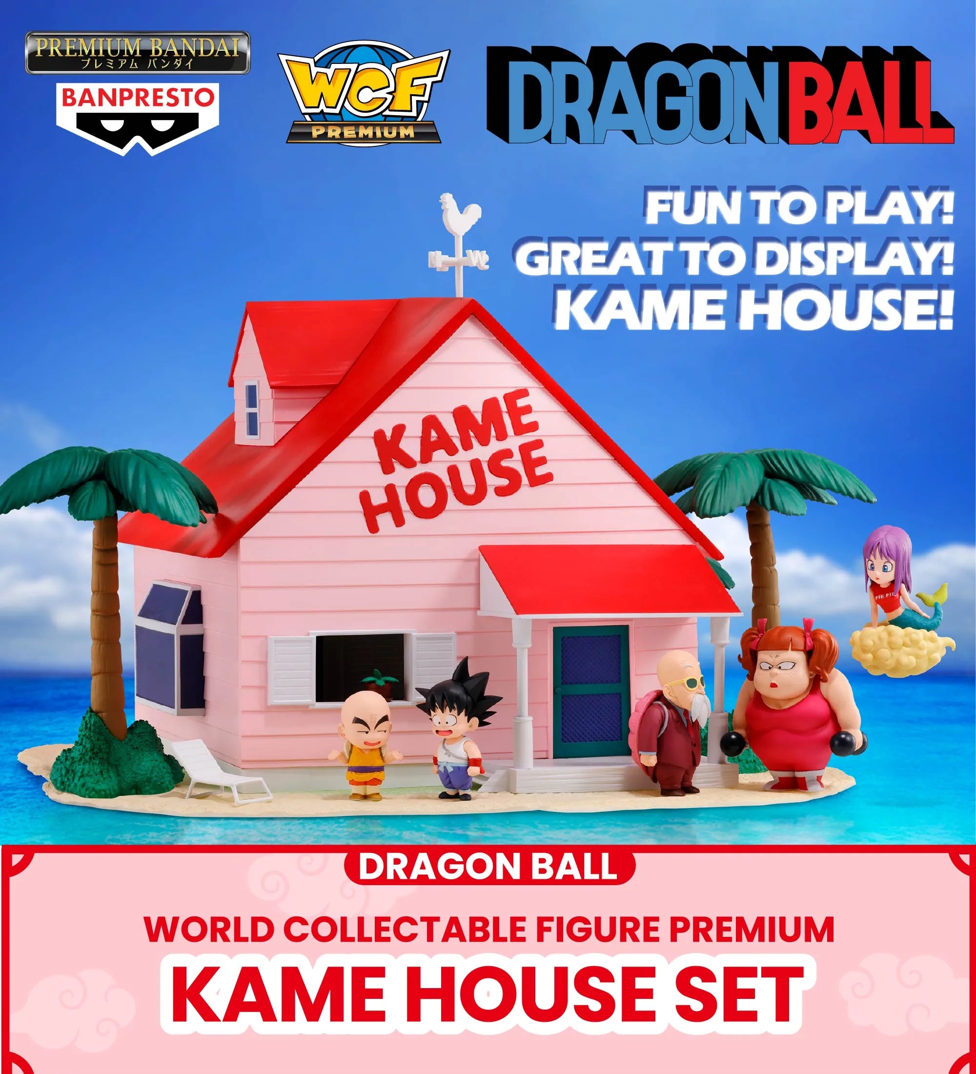 DRAGON BALL WORLD COLLECTABLE FIGURE PREMIUM-Kame House