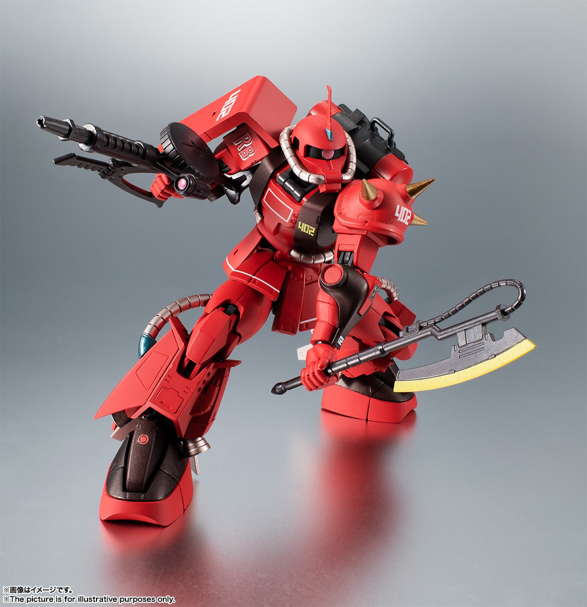 Bandai Robot Spirits (Side MS) MS-06R-2 Johnny Ridden Custom Zaku II High Mobility Type ver. A.N.I.M.E. Figure