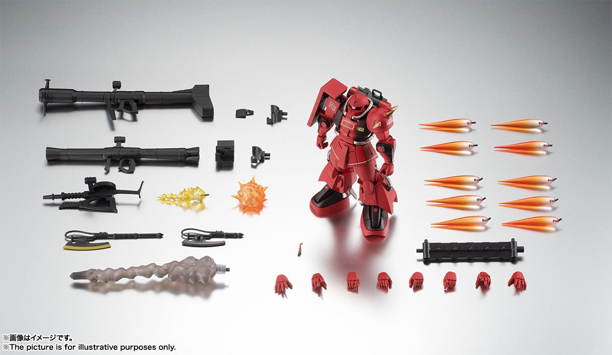 Bandai Robot Spirits (Side MS) MS-06R-2 Johnny Ridden Custom Zaku II High Mobility Type ver. A.N.I.M.E. Figure