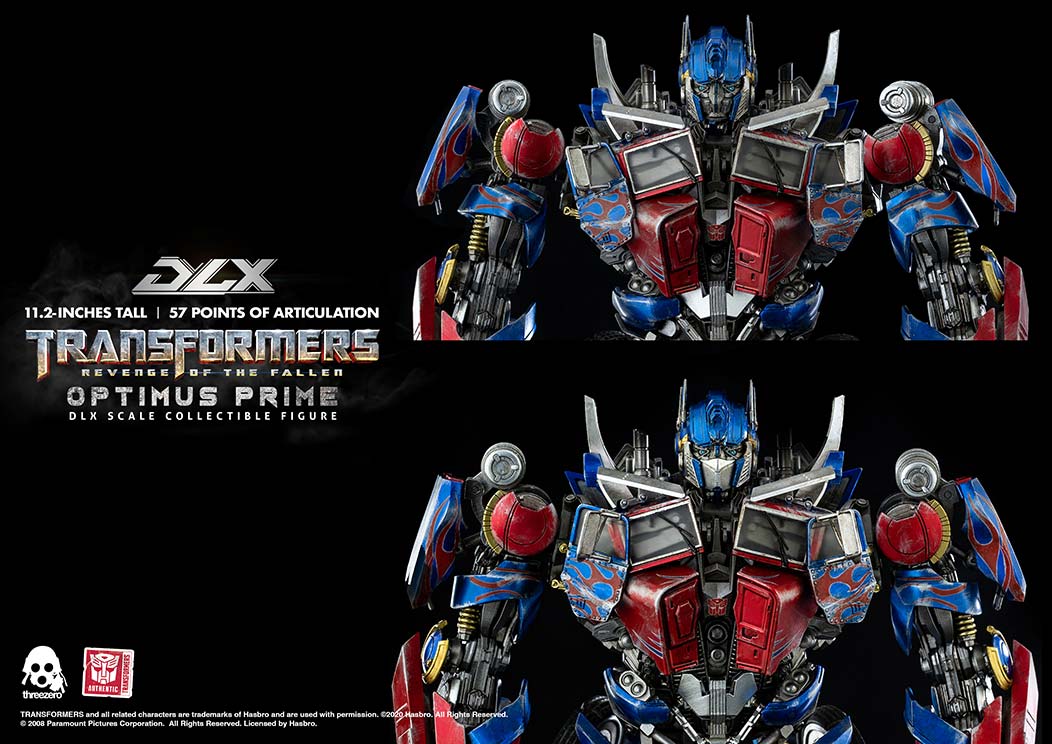 ThreeZero Reveal Transformers Revenge of the Fallen DLX Optimus Prime & DLX Jetfire (Set of 2)