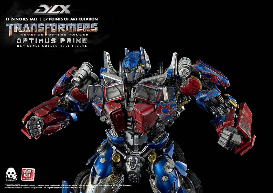 ThreeZero Reveal Transformers Revenge of the Fallen DLX Optimus Prime & DLX Jetfire (Set of 2)