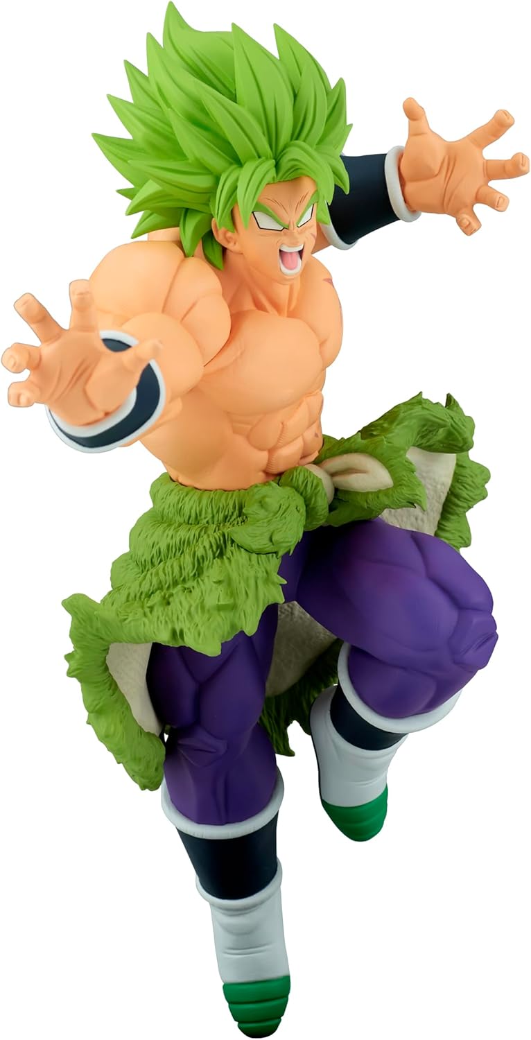 Banpresto - Figurine Dragon Ball Z Super - Super Saiyan Broly Match Makers 19cm