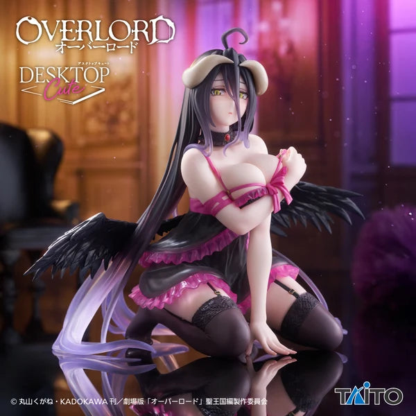 Taito Overlord Desktop Cute - Albedo Negligee Ver. 13cm