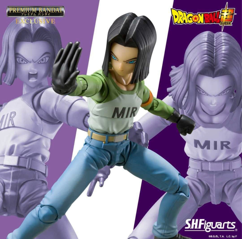 Bandai S.H.Figuarts Dragon Ball Super Android 17 & Android 18 (Set of 2)