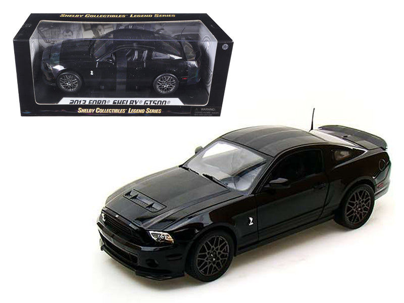 1:18 2013 Black Shelby Mustang GT500 Diecast