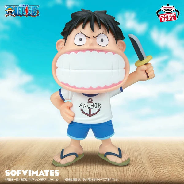 Banpresto One Piece Big Sofvimates - Monkey D. Luffy I’m Not Just Playing Around! 15cm