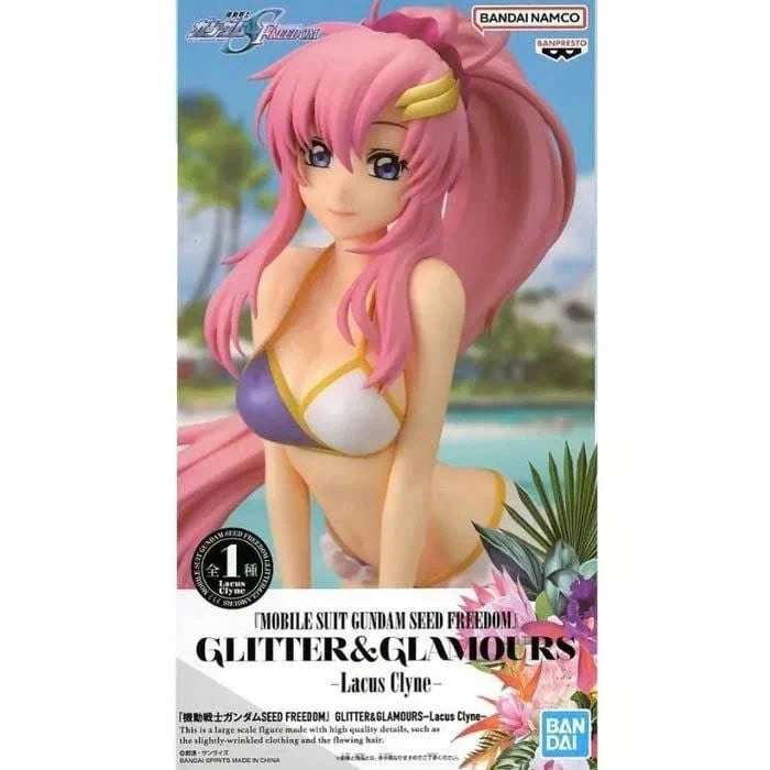 Mobile Suit Gundam Seed Freedom Glitter & Glamorous Lacus Clyne figure

