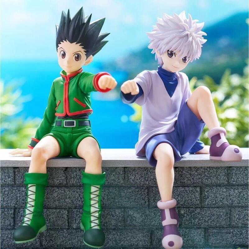 Furyu Hunter X Hunter Noodle Stopper Figure - Gon Freecss & Killua Zoldyck 13cm (Set of 2)