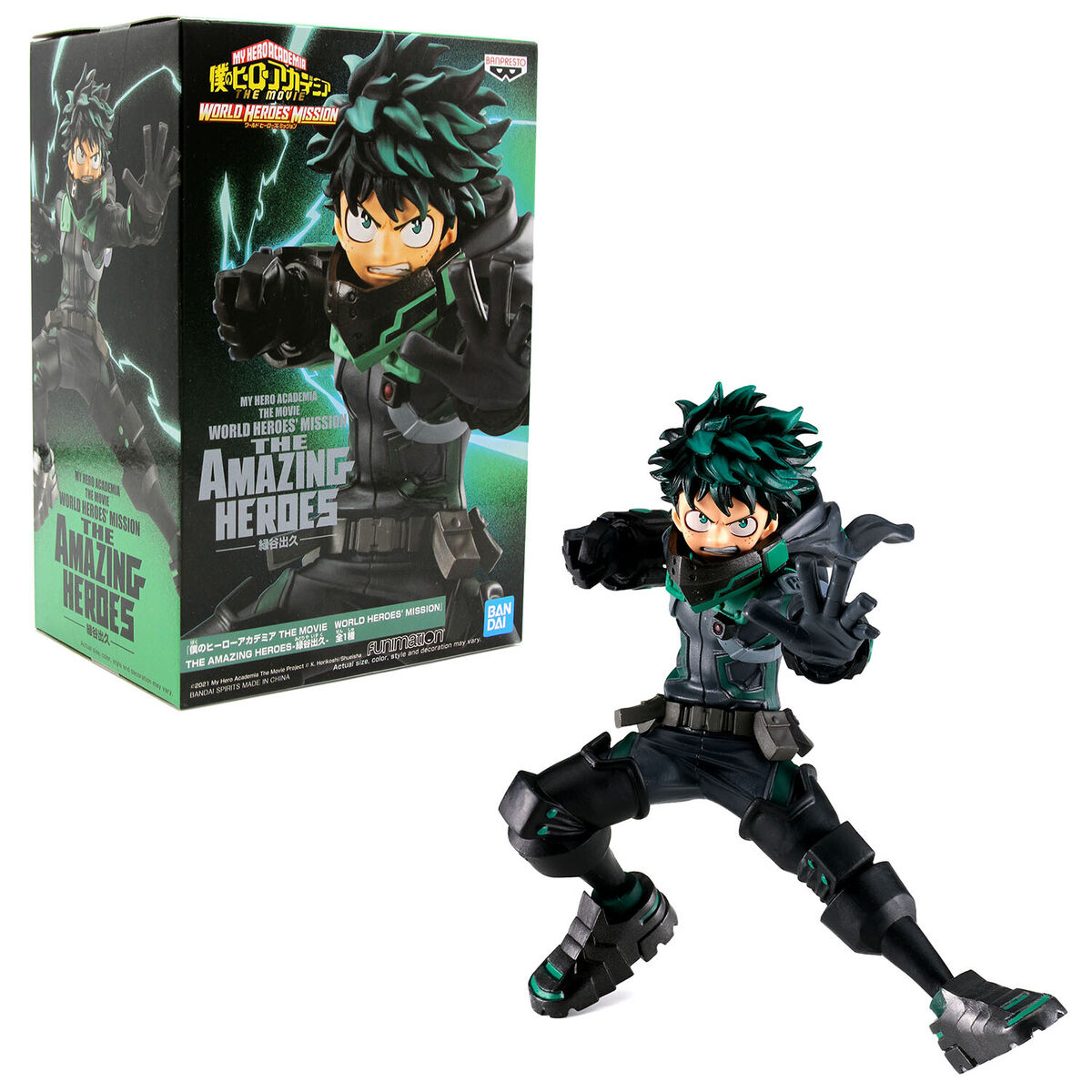 My Hero Academia Figure World Hero's Mission The Amazing Heroes Izuki Midoriya